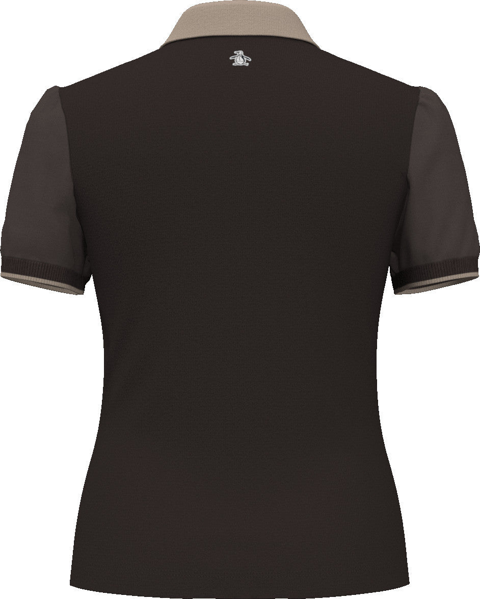 Original Penguin Chocolate Torte Short Sleeve Rib Polo [SF26]