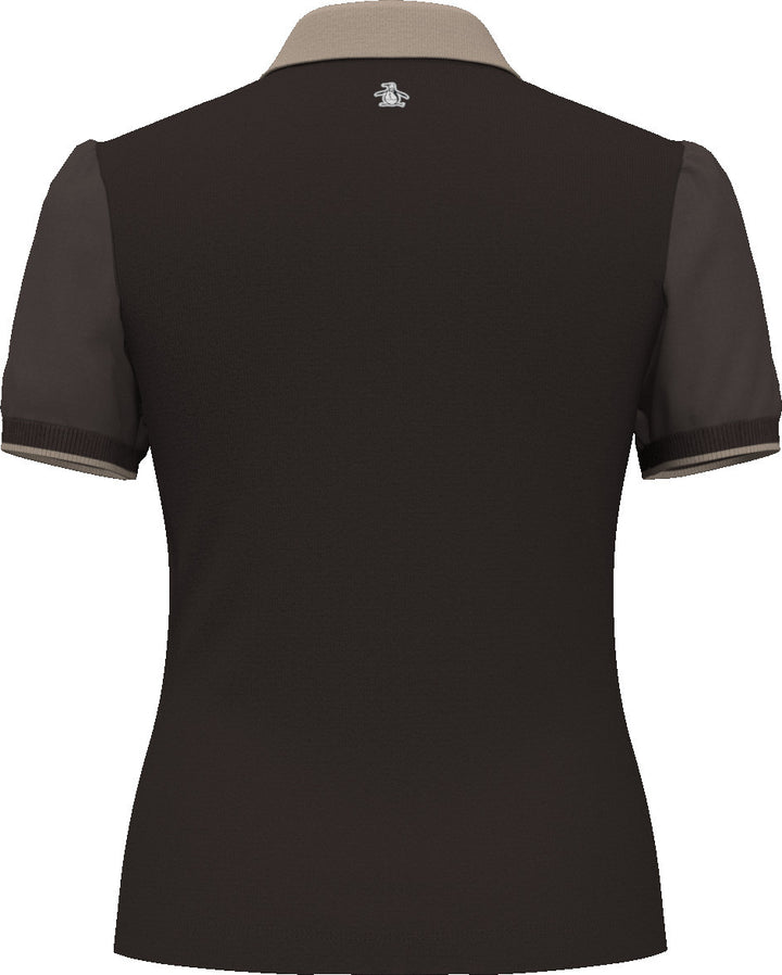 Original Penguin Chocolate Torte Short Sleeve Rib Polo [SF26]