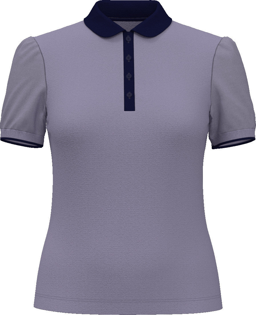 Original Penguin Heirloom Lilac Short Sleeve Rib Polo [SF26]