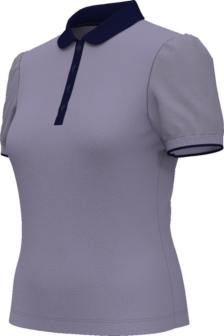 Original Penguin Heirloom Lilac Short Sleeve Rib Polo [SF26]