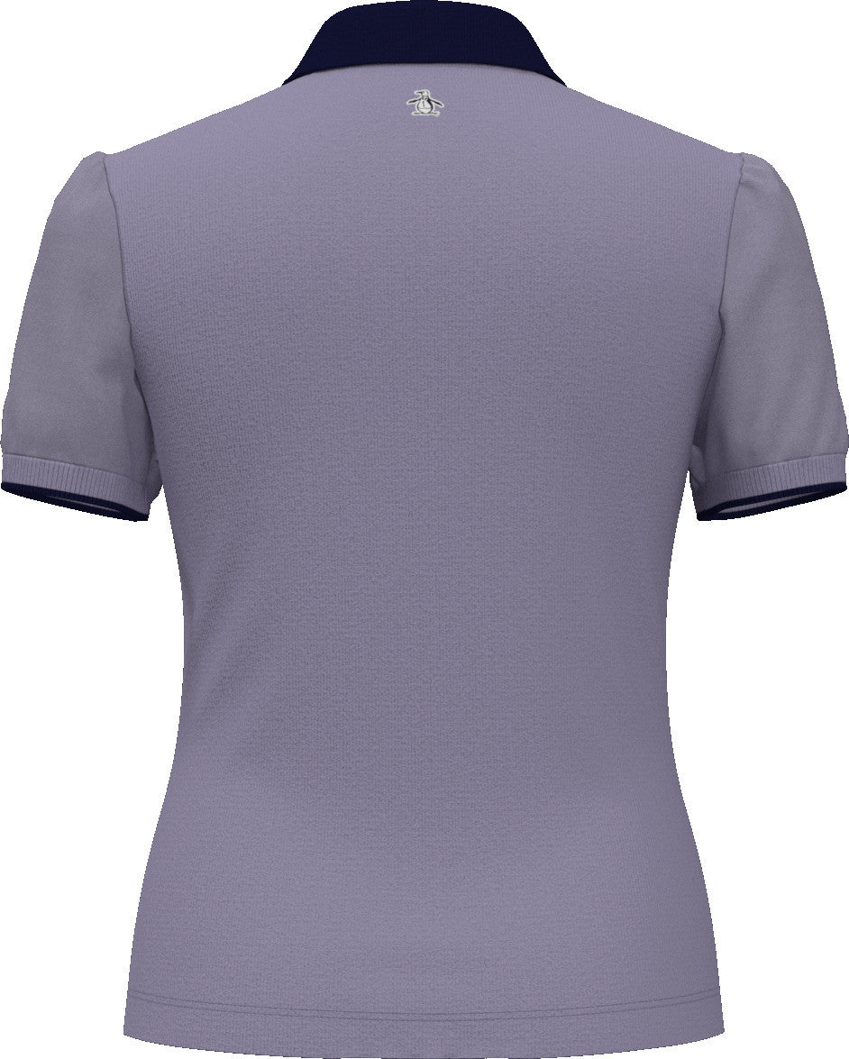 Original Penguin Heirloom Lilac Short Sleeve Rib Polo [SF26]