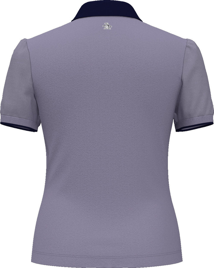 Original Penguin Heirloom Lilac Short Sleeve Rib Polo [SF26]