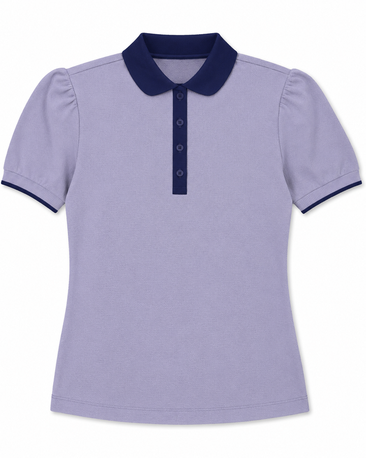 Original Penguin Heirloom Lilac Short Sleeve Rib Polo [SF26]