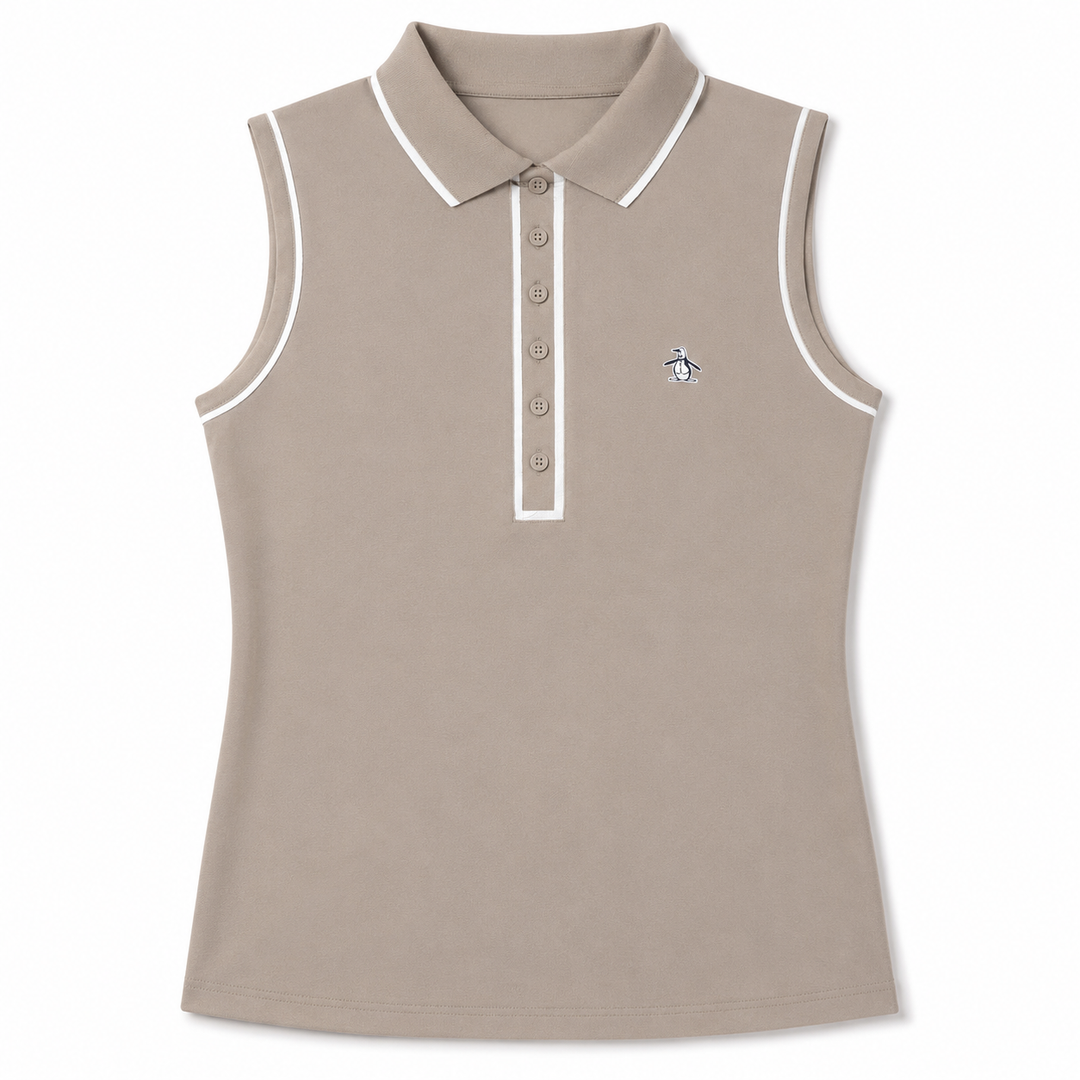 Original Penguin Veronica Sleeveless Pique Polo [SF26]