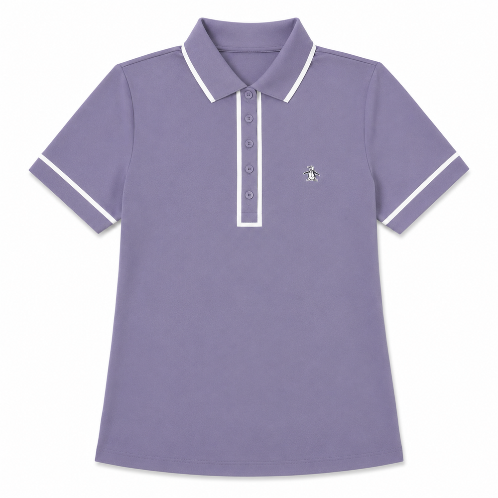 Heirloom Lilac Original Penguin Veronica Short Sleeve Pique Polo
