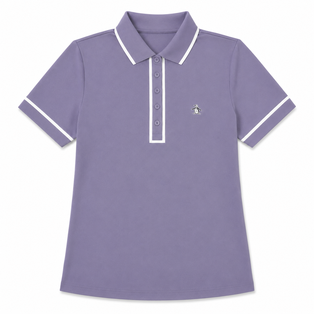 Heirloom Lilac Original Penguin Veronica Short Sleeve Pique Polo
