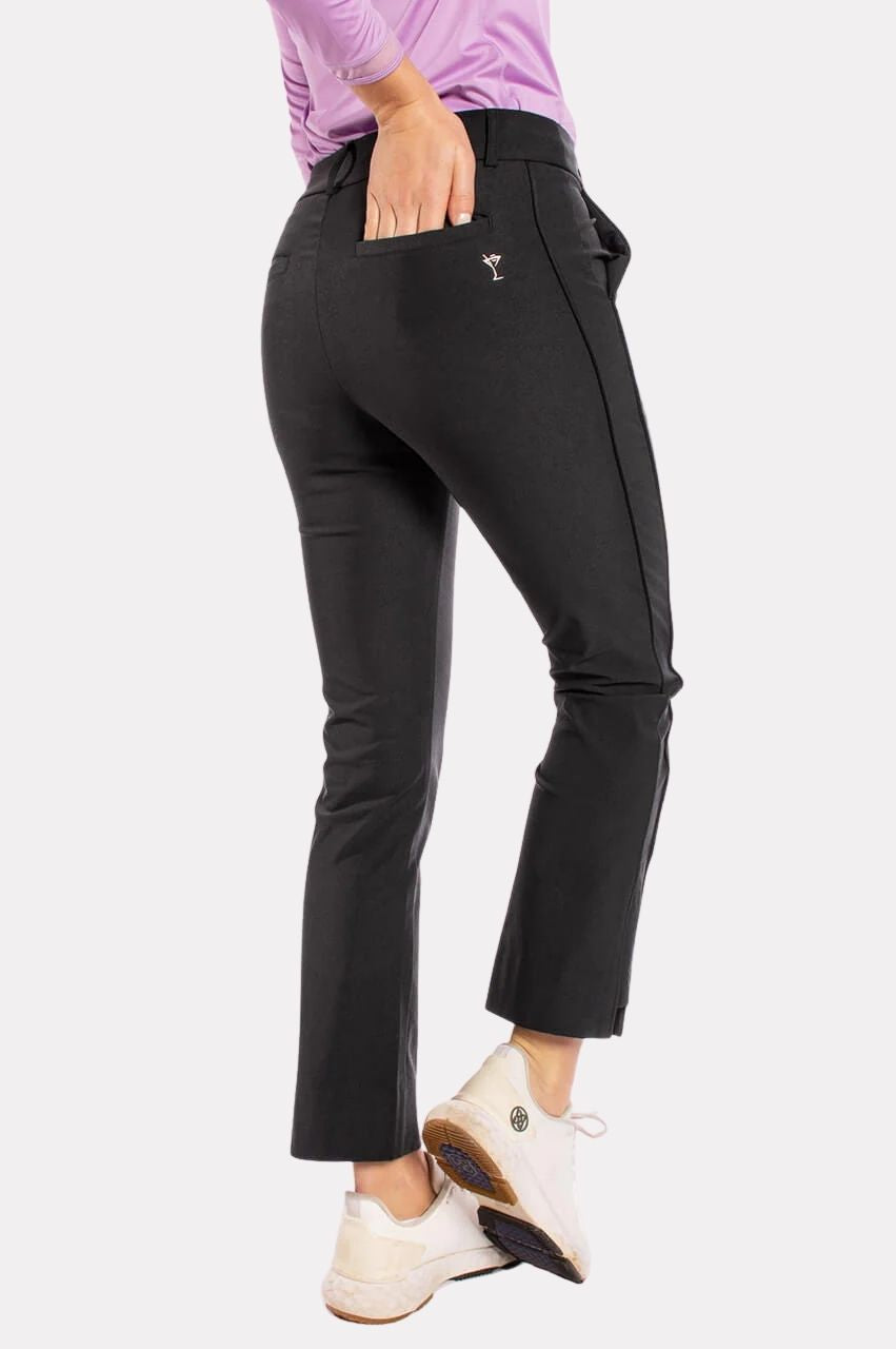 Golftini Black Stretch 2 Length Ankle Pant