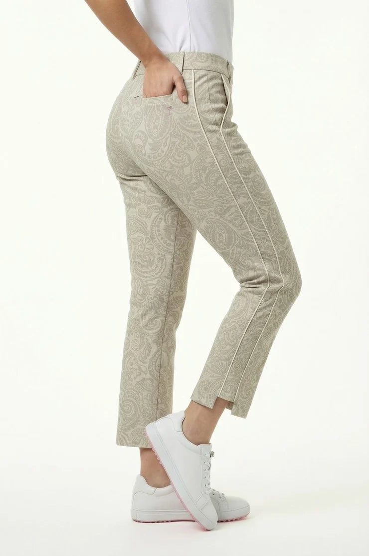 Golftini 27" Turbo Chic Khaki Ankle Pant