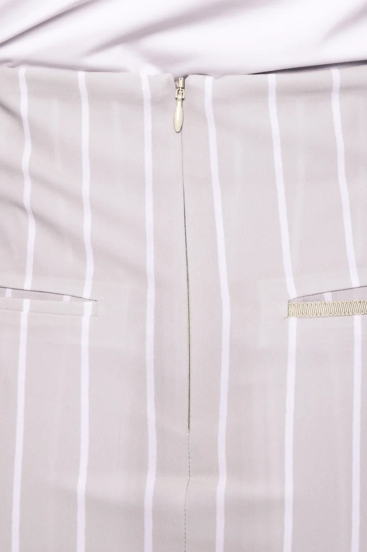 Golftini Performance Happy Hour Pinstripe Skort [F26]