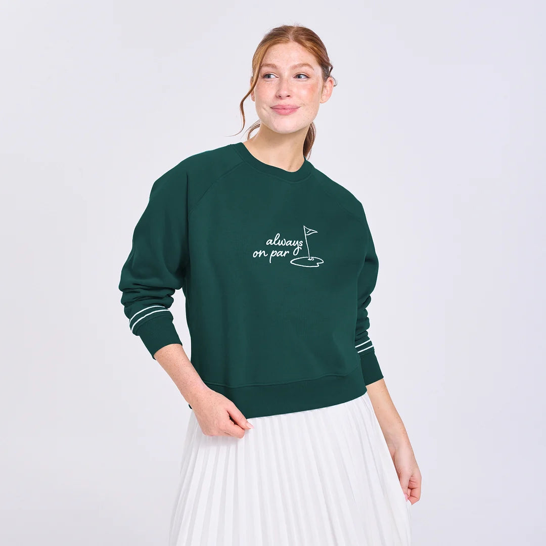 Ame &amp; Lulu Play All GOLF Cotton Sweatshirt