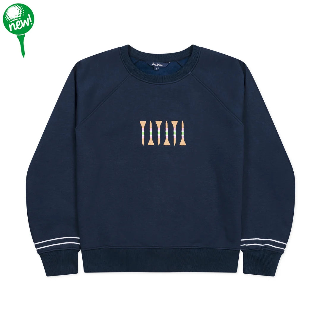 Ame &amp; Lulu Play All GOLF Cotton Sweatshirt