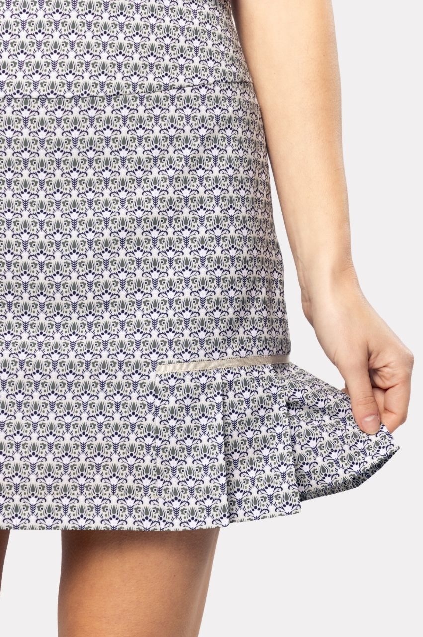 Golftini Ciao Bella Olive/Khaki Skort