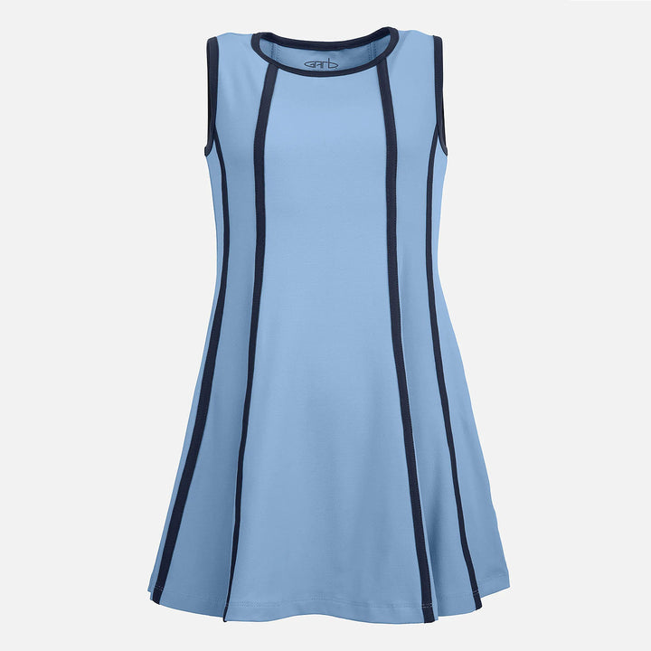 GARB Girls Paige Light Blue Golf Dress