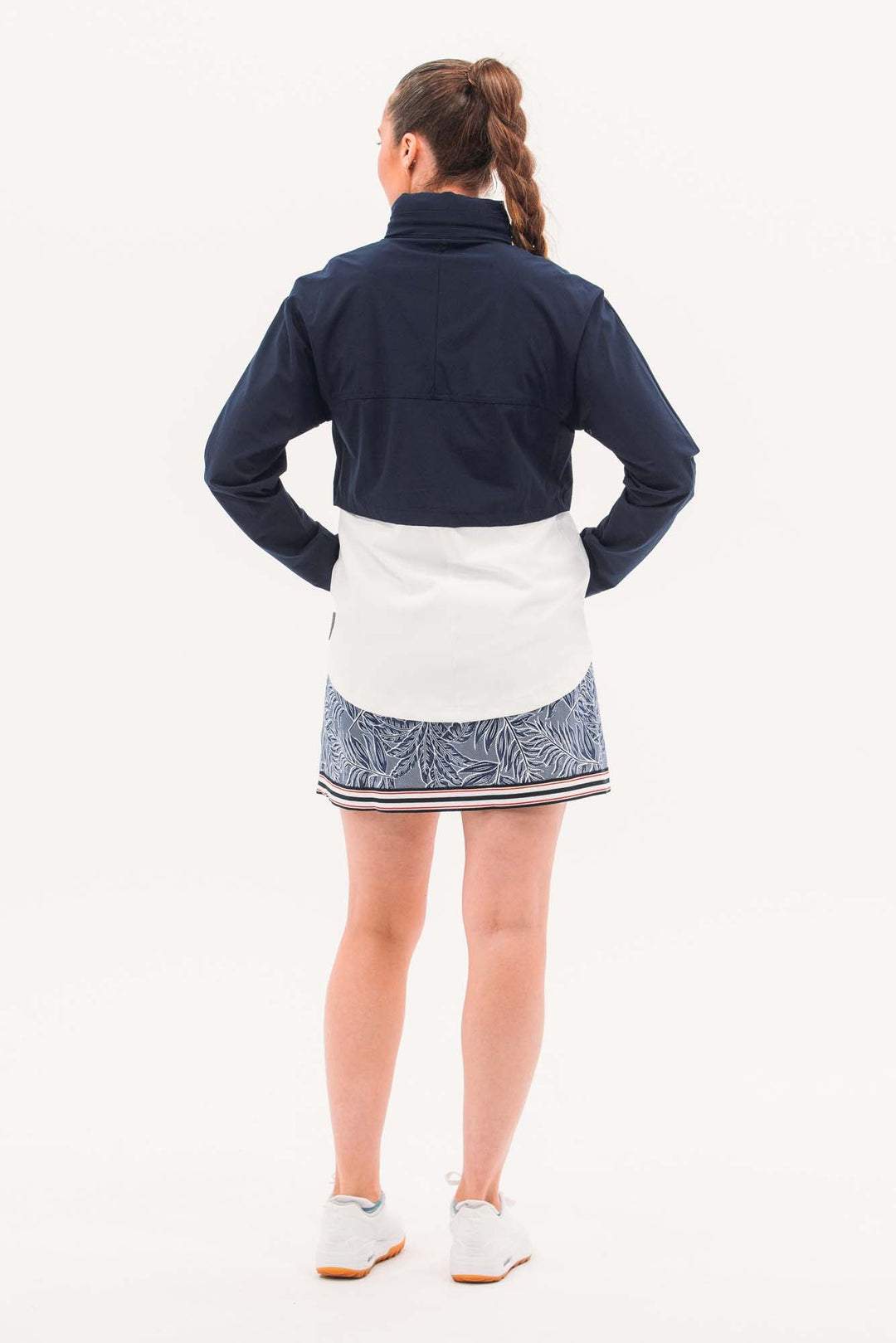 Foray Golf Double Layer Navy/White Jacket