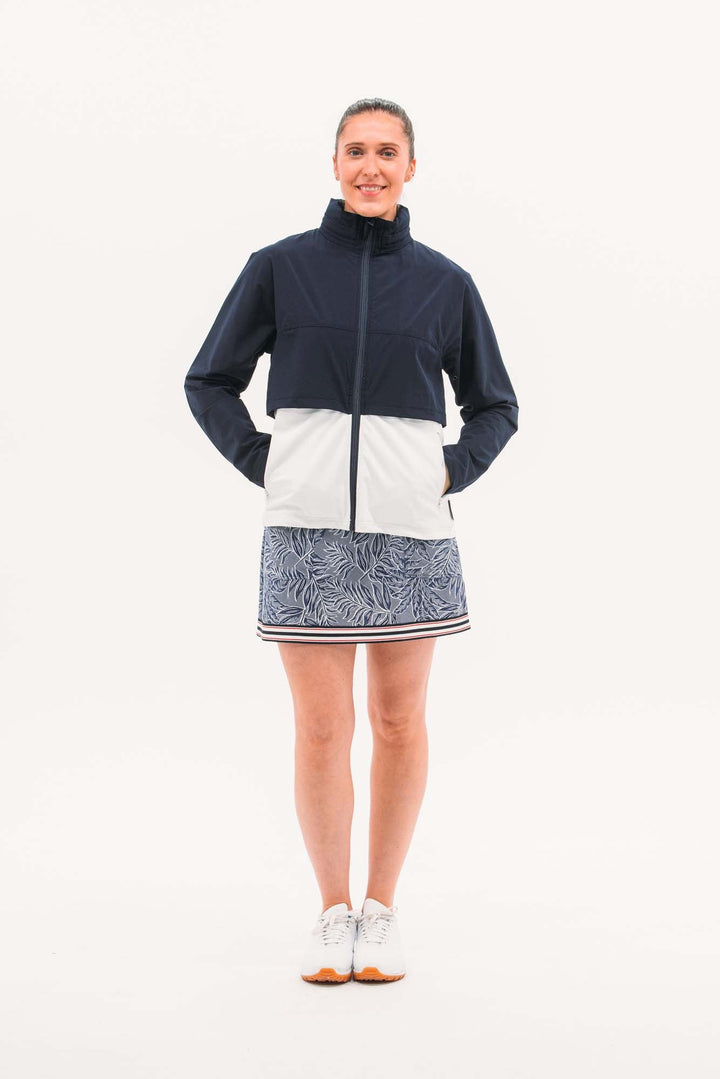 Foray Golf Double Layer Navy/White Jacket