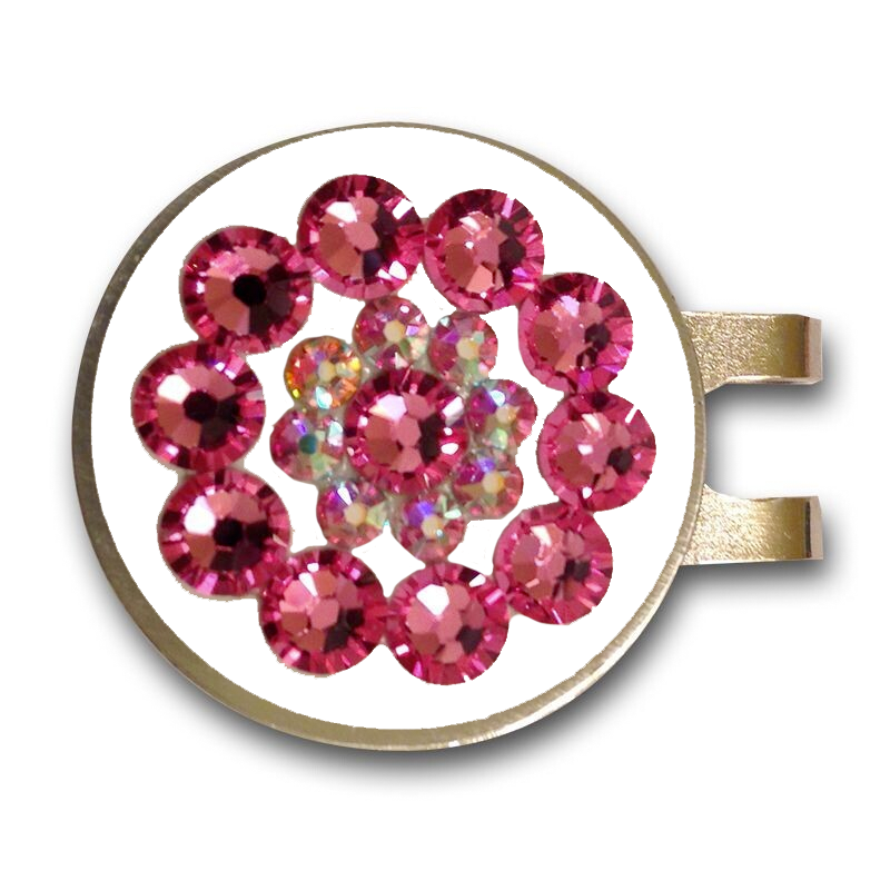Blingo Ballmarker - Pink/White image 1