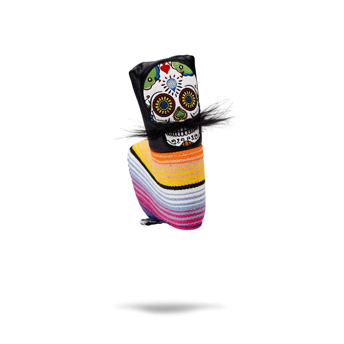 Pins & Aces Mustache Sugar Skull Headcovers [Various]