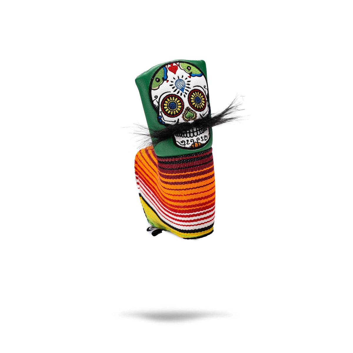 Pins & Aces Mustache Sugar Skull Headcovers [Various]