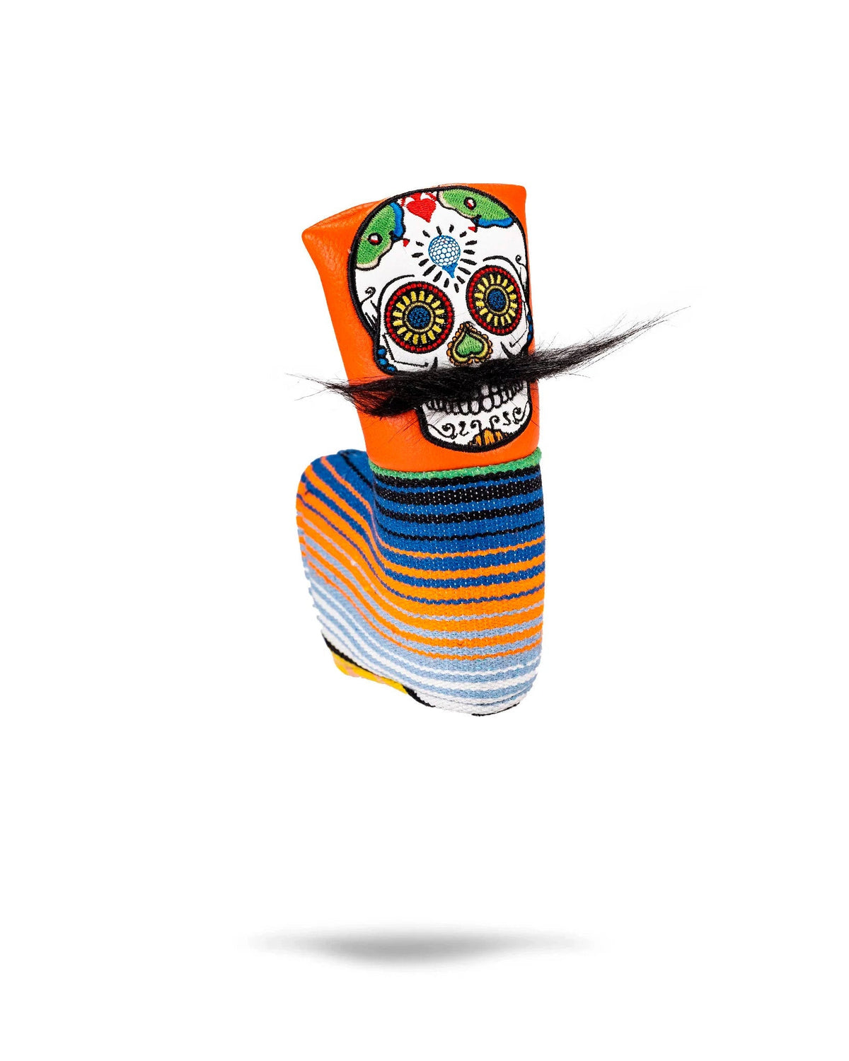 Pins & Aces Mustache Sugar Skull Headcovers [Various]