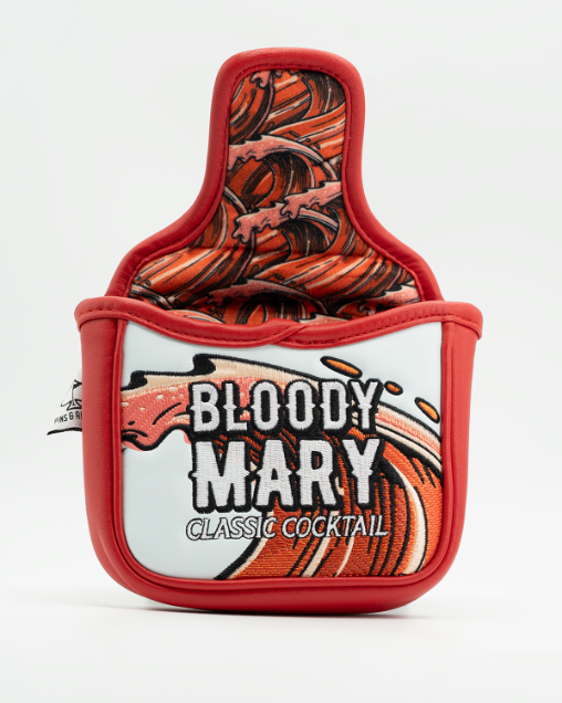 Pins & Aces Bloody Mary - Mallet Putter Cover