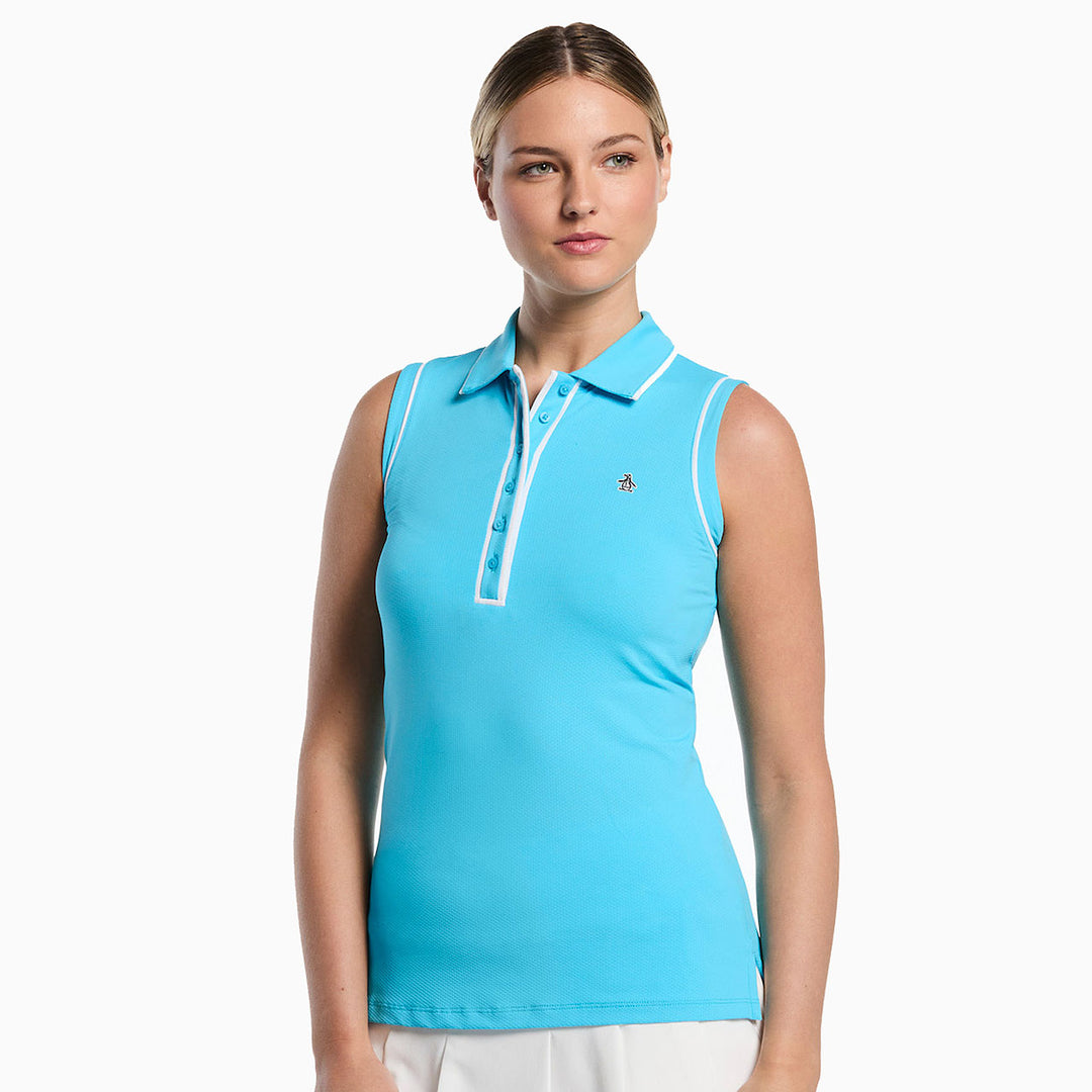 Original Penguin Veronica Sleeveless Pique Polo [SF26]
