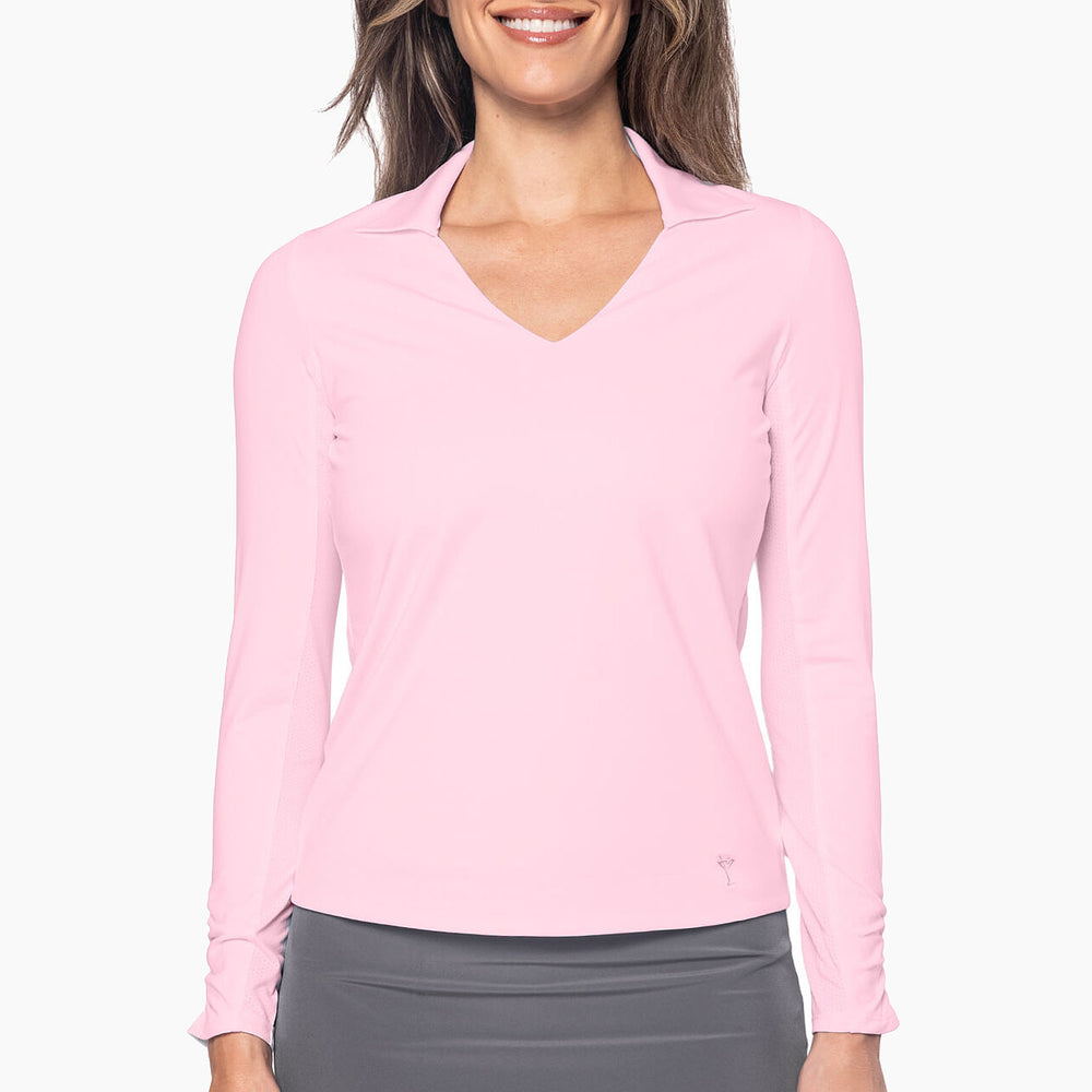 Golftini Lisa Long Sleeve Polo [F26]
