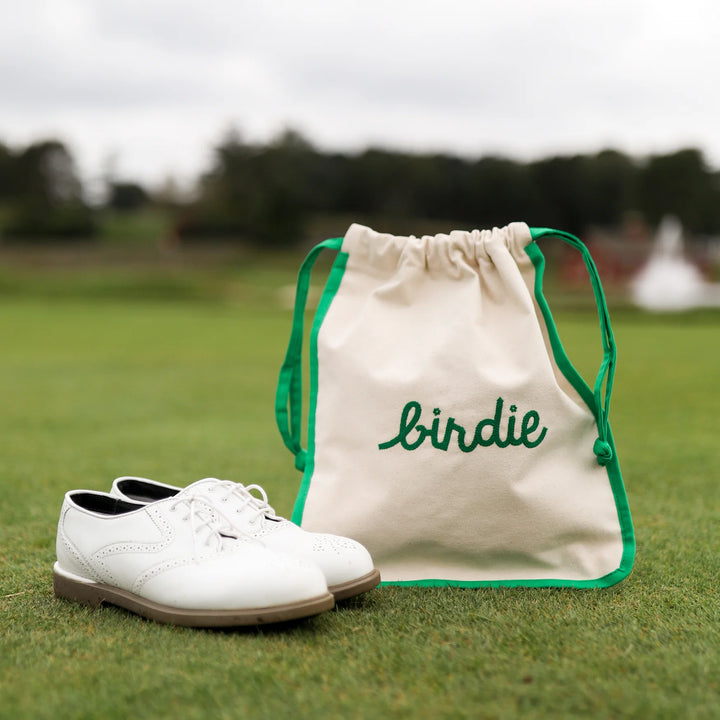Ame &amp; Lulu Canvas Raleigh Drawstring Shoe Bag