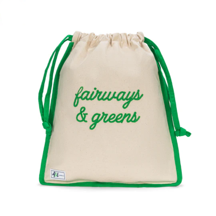 Ame &amp; Lulu Canvas Raleigh Drawstring Shoe Bag