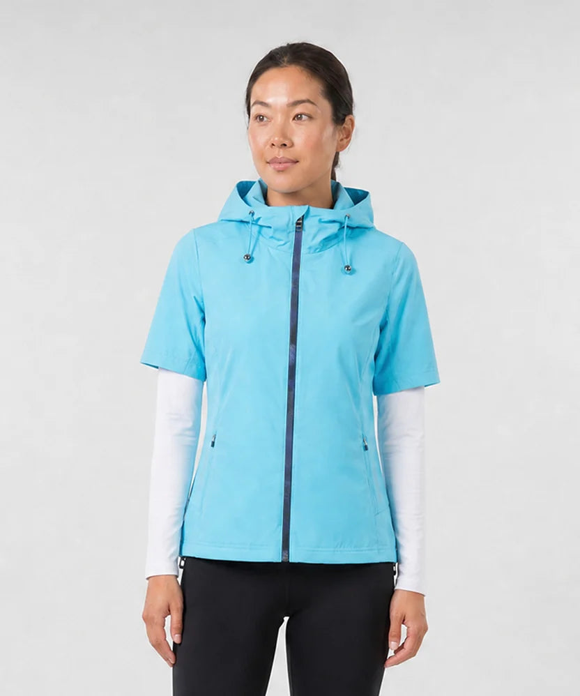 Sunice Amber Short Sleeve Wind/Rain Jacket
