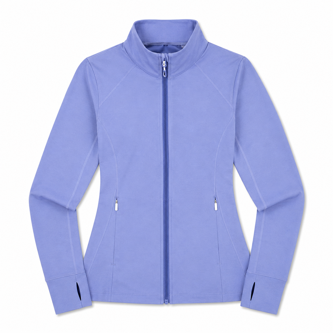 Periwinkle Mélange Sunice Aerosoft Eve Performance Jacket 