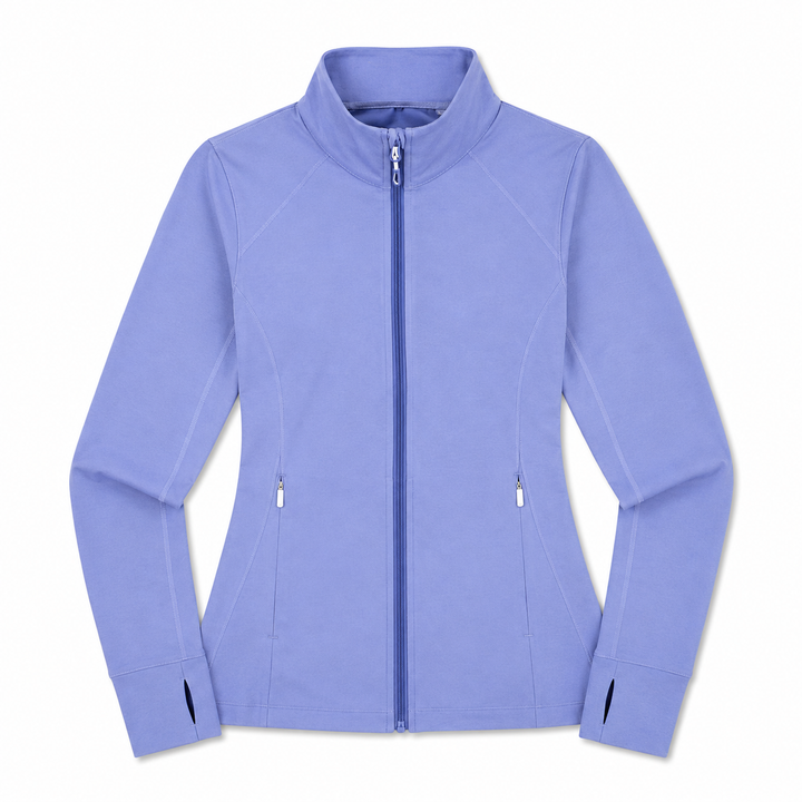 Periwinkle Mélange Sunice Aerosoft Eve Performance Jacket 