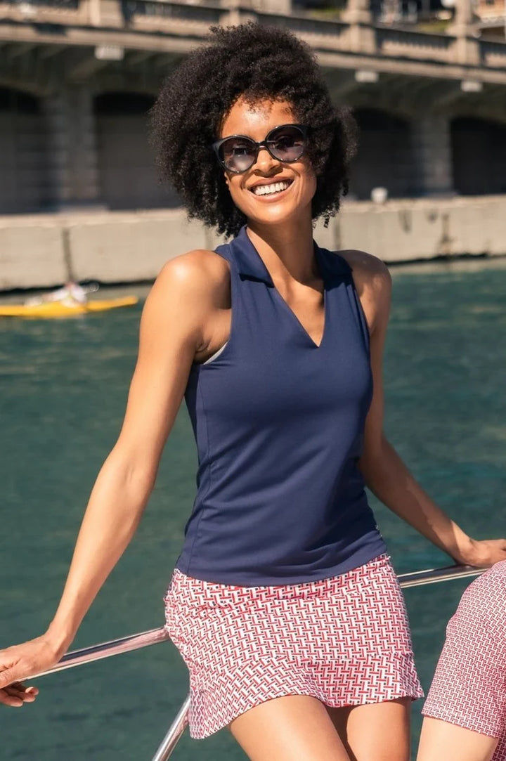 Golftini Lisa Sleeveless Polo [F26]