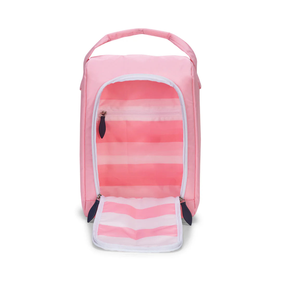Ame &amp; Lulu Classic Stripe Nylon Shoe Bag