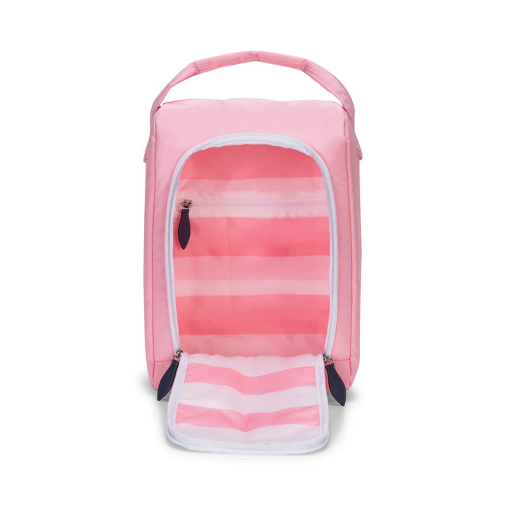 Ame &amp; Lulu Classic Stripe Nylon Shoe Bag