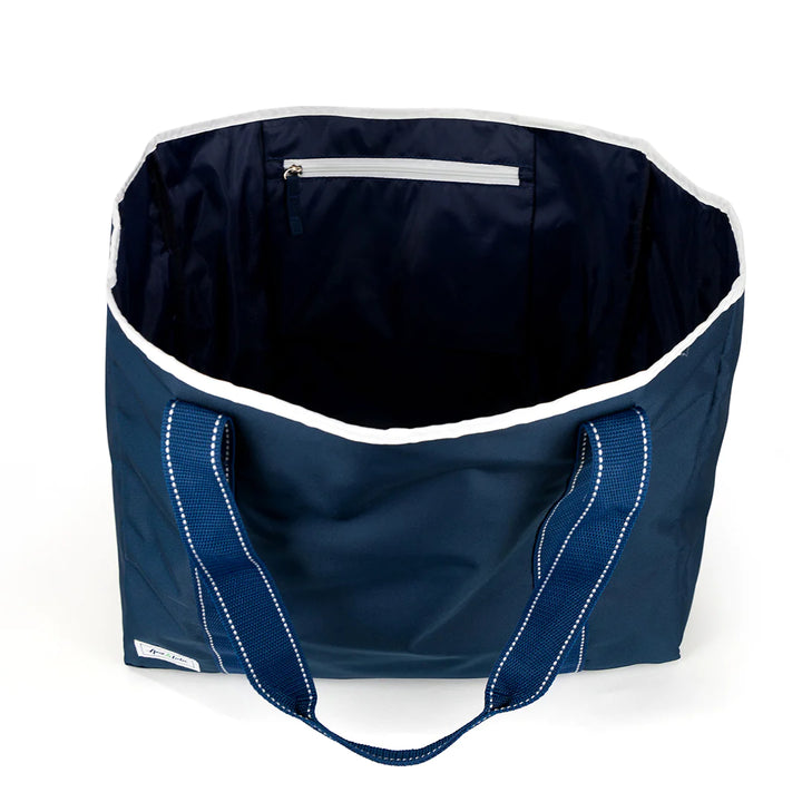Ame &amp; Lulu Classic Sun &amp; Sea Solid Nylon Tote
