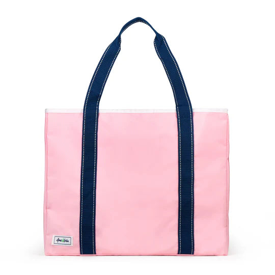 Ame &amp; Lulu Classic Sun &amp; Sea Solid Nylon Tote