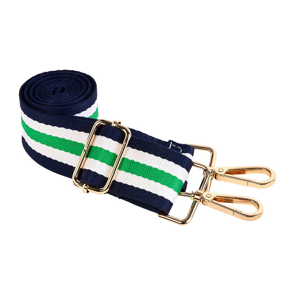WanderFull White Ripstop HydroBag®  Green/Navy Strap