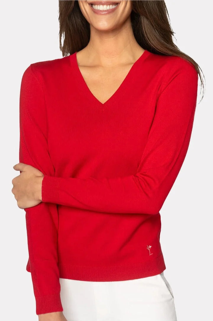 Golftini Classic V-Neck Sweater [F26]