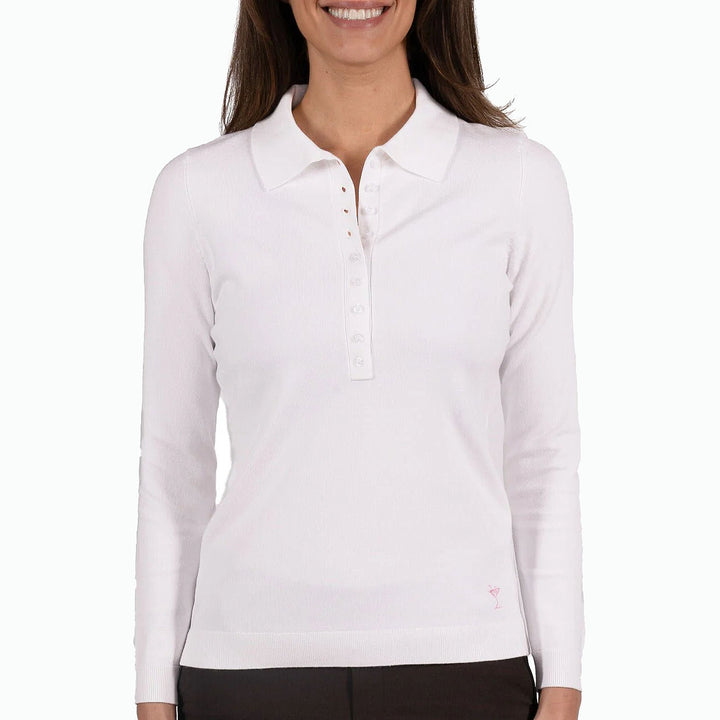 Golftini Button Polo Sweater [F26]