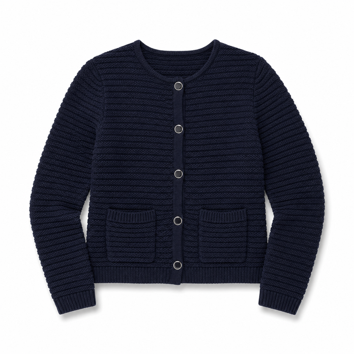 Golftini Navy Cardigan Sweater