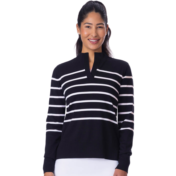 BelynKey Ella Onyx/Chalk Sweater
