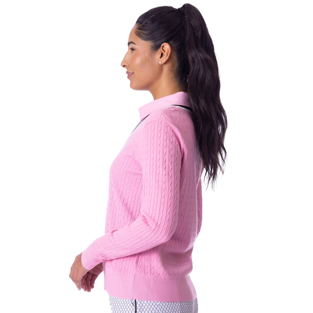 Belynkey Ivy Aura Glow V-Neck Sweater