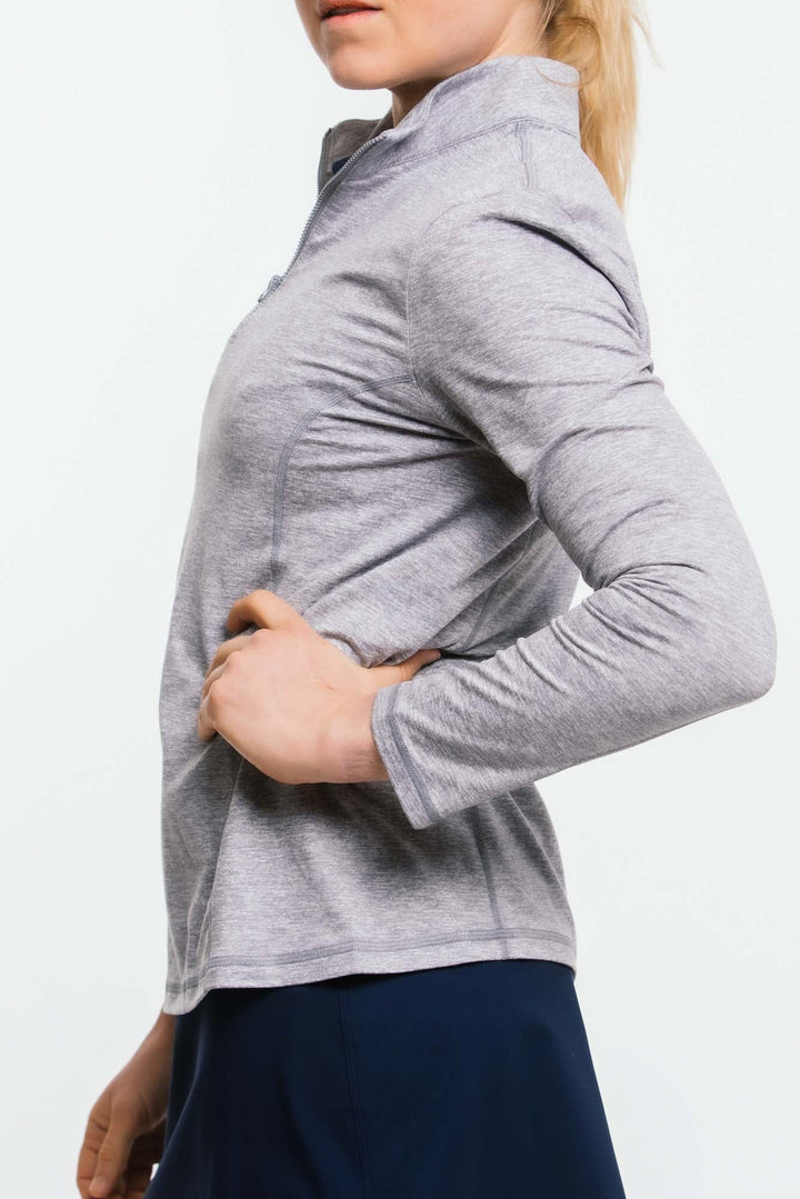 Foray Golf Core Half Zip Long Sleeve Mock