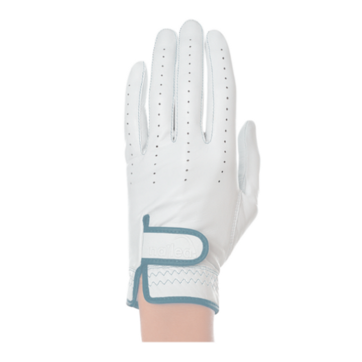 Premium Leather White Standard Golf Gloves