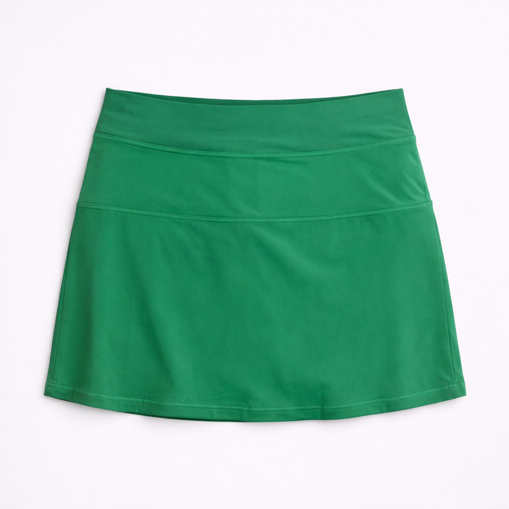 TJ Sport Green Tour Pleat 16" Skort