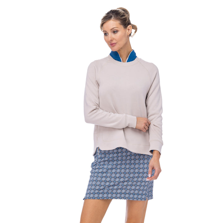 BelynKey Bliss Knit Biscotti Pullover