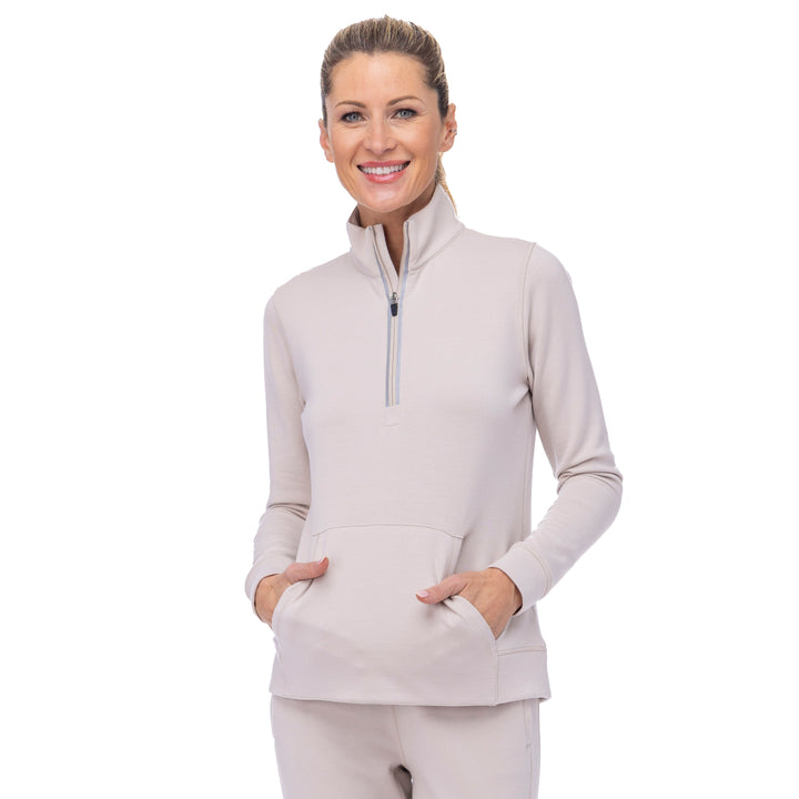 BelynKey Heavenly Biscotti Quarter Zip