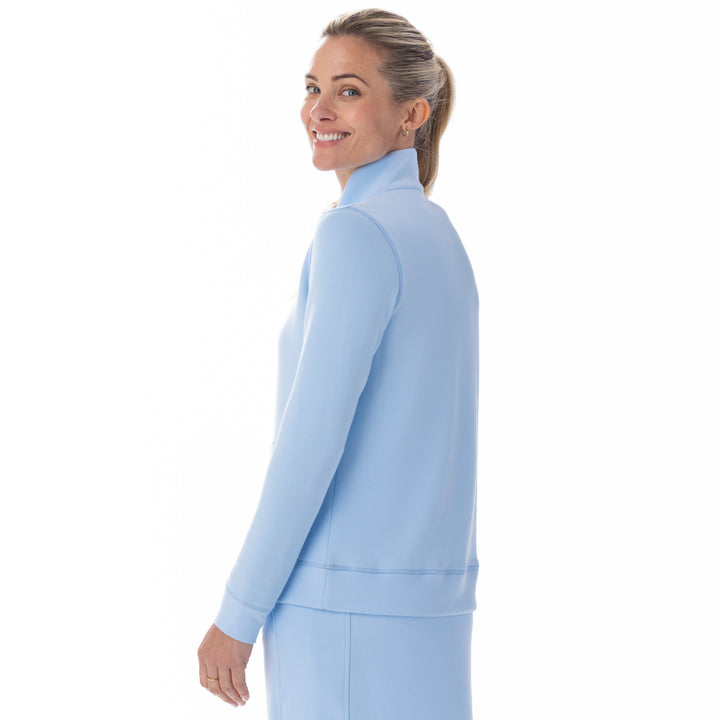 BelynKey Heavenly Cloud Blue Quarter Zip