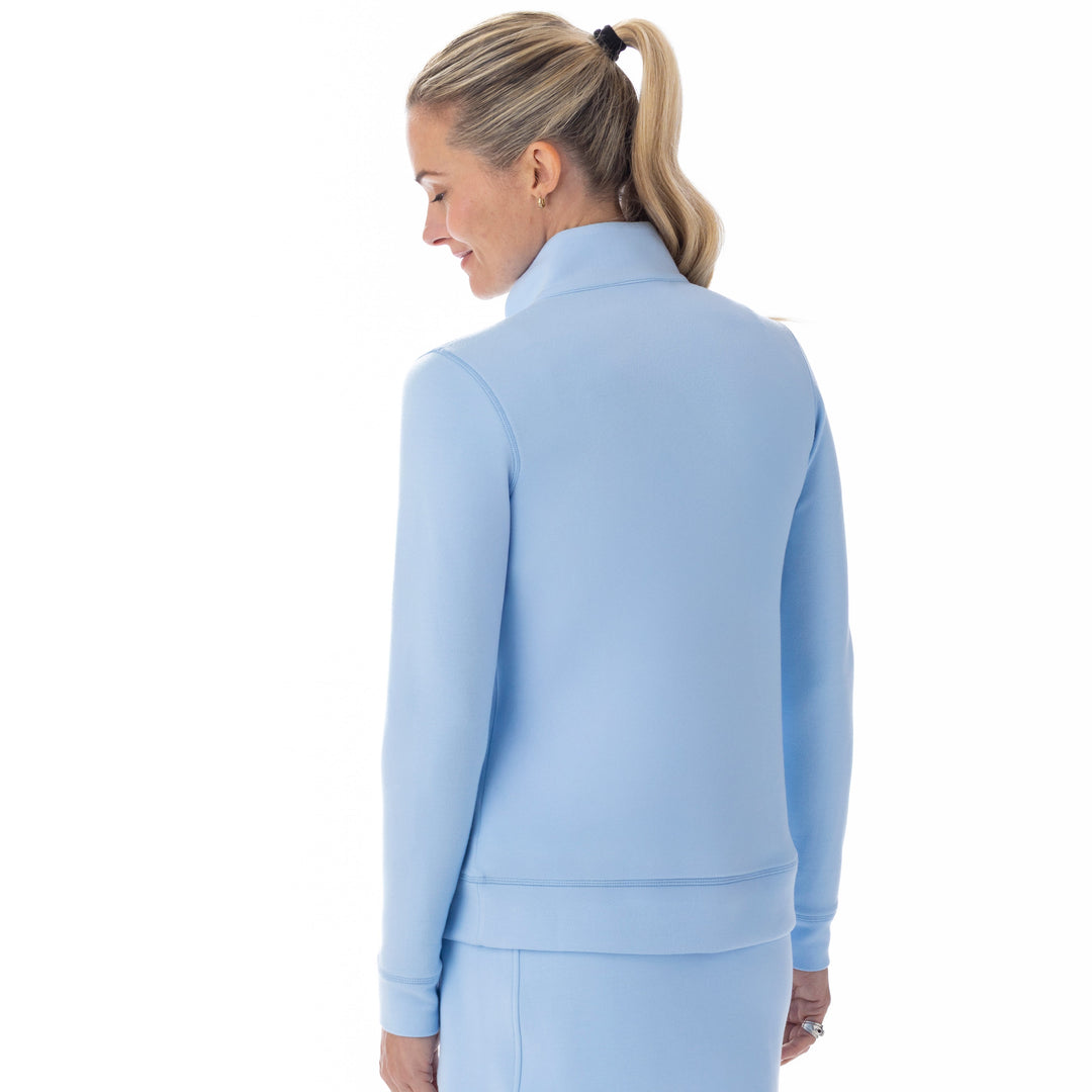 BelynKey Heavenly Cloud Blue Quarter Zip