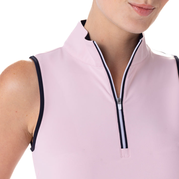 Mock Cutaway Sleeveless